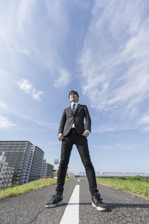 三郷市の堤防