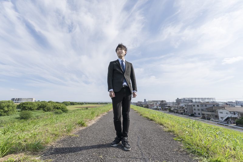江戸川の土手から