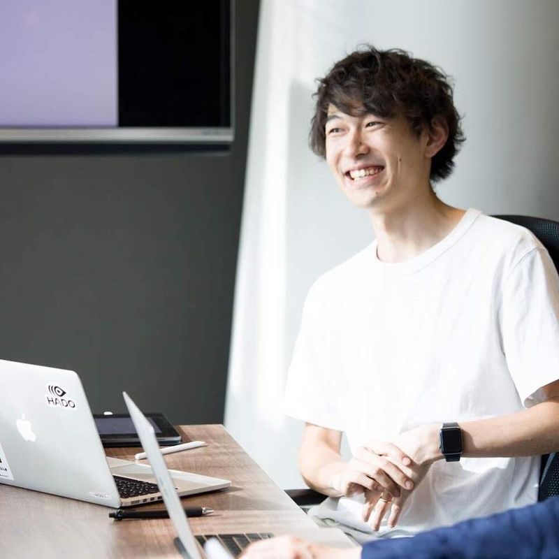 会社の仕事場で（議員になる前）